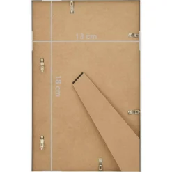 vidaXL - Fotolijst - Wit - MDF - 13 x 18 cm - 3 stuks Clearance