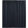vidaXL - Gordijn - Antraciet - Stof