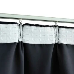 vidaXL - Gordijn - Antraciet - Stof - 140 x 225 cm Discount