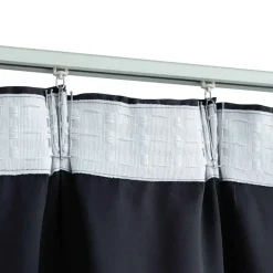 vidaXL - Gordijn - Antraciet - Stof - 140 x 245 cm - 2 stuks New