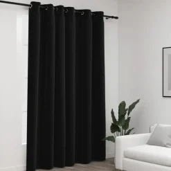 vidaXL - Gordijn - Antraciet - Stof - 290 x 245 cm Online