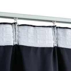 vidaXL - Gordijn - Antraciet - Stof - 140 x 175 cm - 2 stuks Best