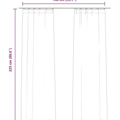 vidaXL - Gordijn - Beige - Fluweel - 140 x 225 cm - 2 stuks Sale