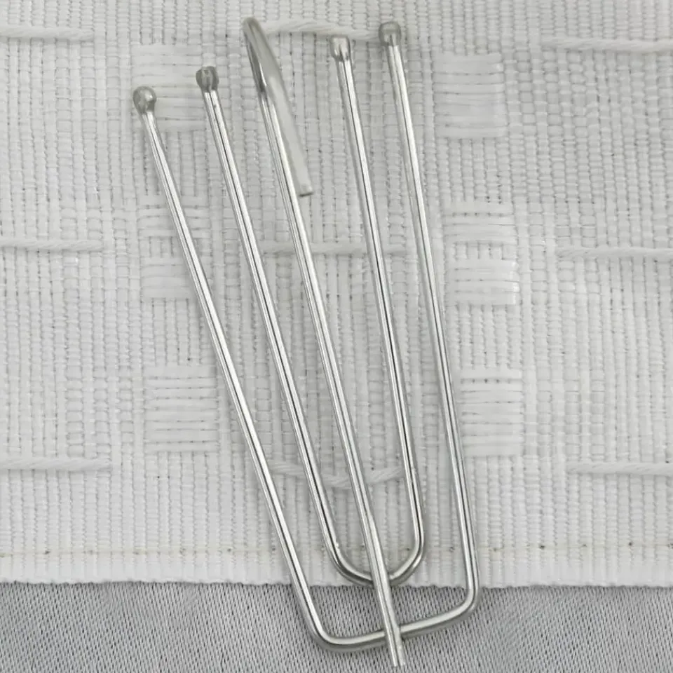 vidaXL - Gordijn - Beige - Stof - 140 x 225 cm - 2 stuks New