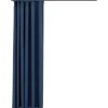vidaXL - Gordijn - Blauw - Stof Hot