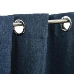 vidaXL - Gordijn - Blauw - Stof - 140 x 225 cm - 2 stuks Outlet