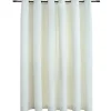 vidaXL - Gordijn - Crème - Fluweel Sale