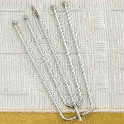 vidaXL - Gordijn - Geel - Stof Hot