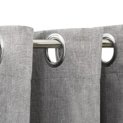 vidaXL - Gordijn - Grijs - Stof - 290 x 245 cm New