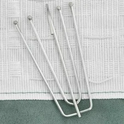 vidaXL - Gordijn - Groen - Stof Clearance