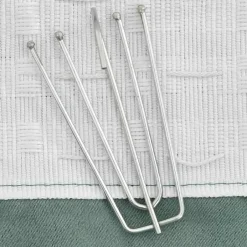 vidaXL - Gordijn - Groen - Stof - 140 x 245 cm - 2 stuks Outlet