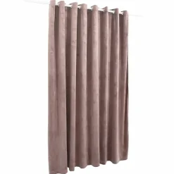 vidaXL - Gordijn - Roze - Fluweel Outlet