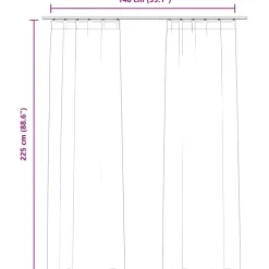 vidaXL - Gordijn - Roze - Fluweel Sale