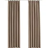 vidaXL - Gordijn - Taupe - Stof - 140 x 245 cm - 2 stuks Best