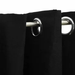 vidaXL - Gordijn - Zwart - Stof - 140 x 175 cm - 2 stuks Outlet