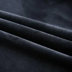 vidaXL - Gordijn verduisterend met haken - Zwart - Fluweel - 290 x 245 cm Discount