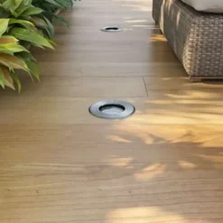 vidaXL - Grondspot - Zilver - Aluminium - 3 stuks Clearance