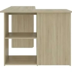 vidaXL - Hoekbureau - Bruin - Bewerkt hout Hot