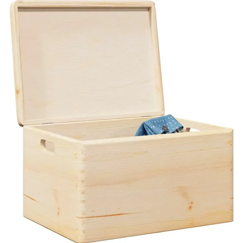 vidaXL - Houten Kist - Bruin - Grenenhout - 40 x 30 x 23 cm Outlet