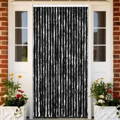 vidaXL - Insectengordijn - Antraciet - Polypropyleen - 90 x 220 cm Discount