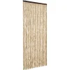 vidaXL - Insectengordijn - Beige - Polypropyleen - 100 x 220 cm Outlet