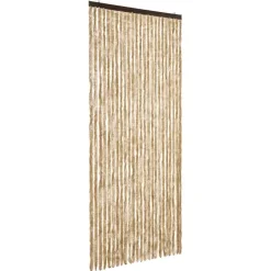 vidaXL - Insectengordijn - Beige - Polypropyleen - 100 x 220 cm Outlet