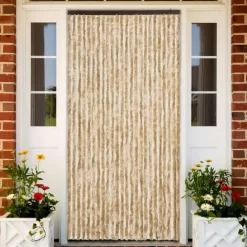 vidaXL - Insectengordijn - Beige - Polypropyleen - 100 x 220 cm Outlet