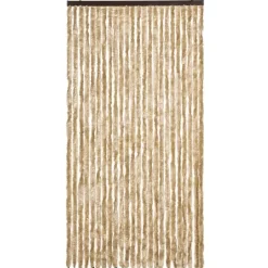 vidaXL - Insectengordijn - Beige - Polypropyleen - 100 x 220 cm Outlet