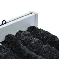 vidaXL - Insectengordijn - Antraciet - Polypropyleen - 100 x 220 cm Online