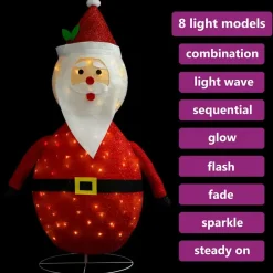 vidaXL - Kerstman - 60 cm Outlet