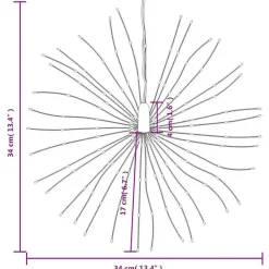 vidaXL - Kerstverlichting - Warmwit Discount