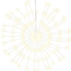 vidaXL - Kerstverlichting - Warm white - 8 stuks