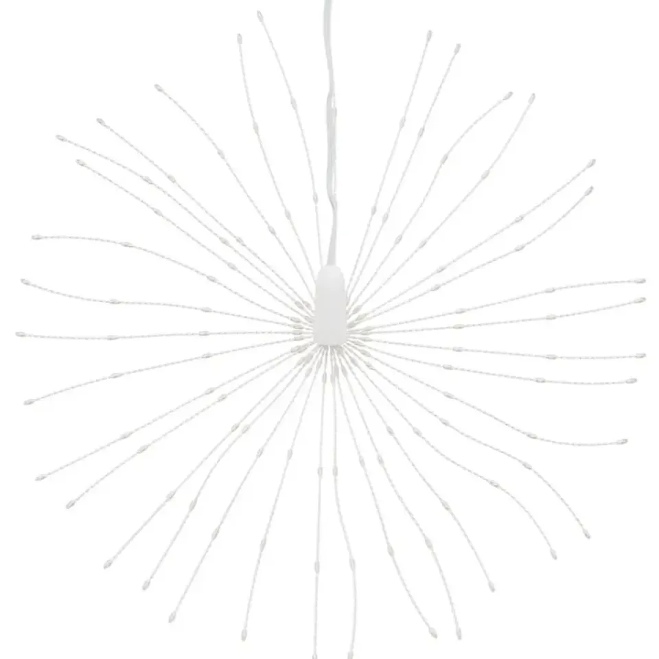 vidaXL - Kerstverlichting - Warm white - 8 stuks