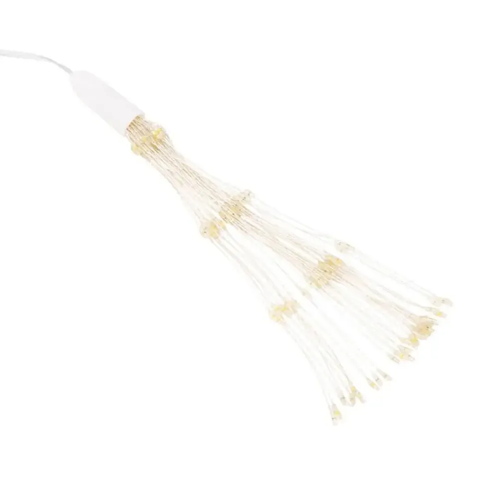 vidaXL - Kerstverlichting - Warm white - 8 stuks