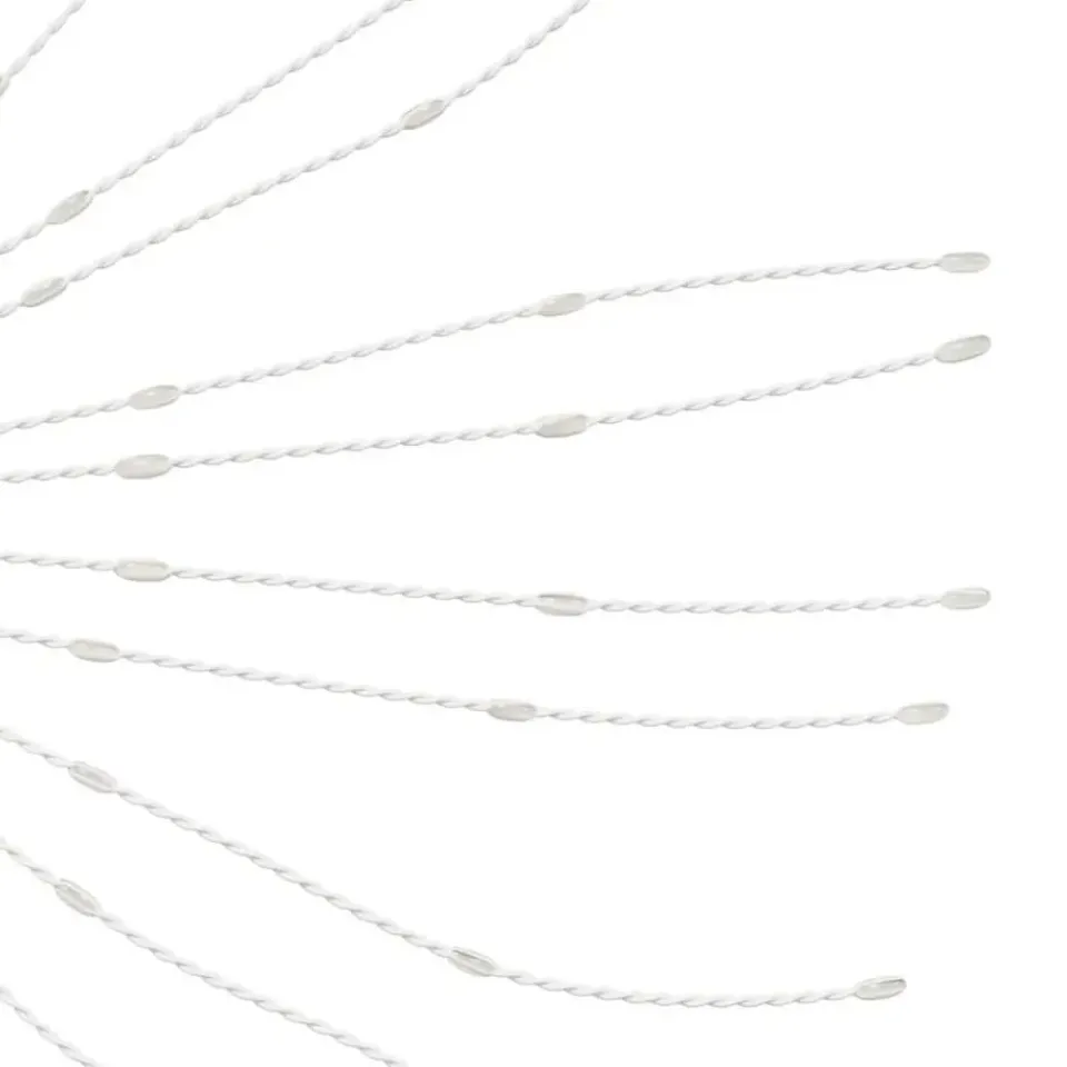 vidaXL - Kerstverlichting - Warm white - 8 stuks