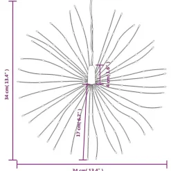 vidaXL - Kerstverlichting - Multikleur Sale