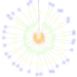 vidaXL - Kerstverlichting - Multicolour - 8 stuks