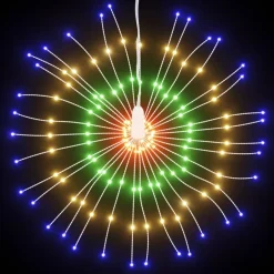 vidaXL - Kerstverlichting - Multicolour - 8 stuks