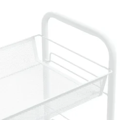 vidaXL - Keukentrolley - Wit - IJzer - 46 x 26 x 85 cm Hot