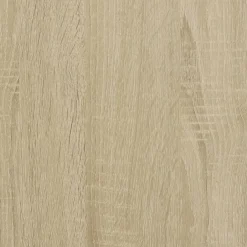 vidaXL - Kolomkast met 2 deuren 2 vakken - Sonoma eiken - Hout - 30x30x190 cm Outlet
