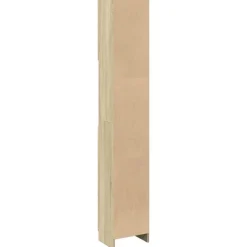vidaXL - Kolomkast met 2 deuren 2 vakken - Sonoma eiken - Hout - 32x25.5x190 cm Sale