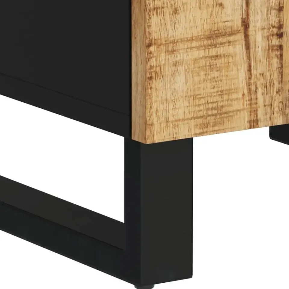 vidaXL - Kolomkast met 1 lade 1 deur 2 vakken - Lichtbruin - Hout - 38x33x160 cm