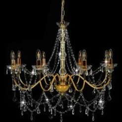 vidaXL - Kroonluchter - Goud - Metaal Online