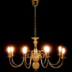 vidaXL - Kroonluchter - Goud - Metaal