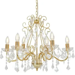 vidaXL - Kroonluchter - Goud - Metaal Best