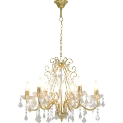 vidaXL - Kroonluchter - Goud - Metaal Best