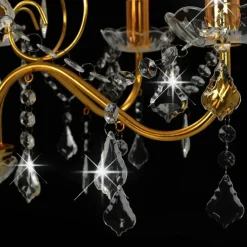 vidaXL - Kroonluchter - Goud - Metaal Best