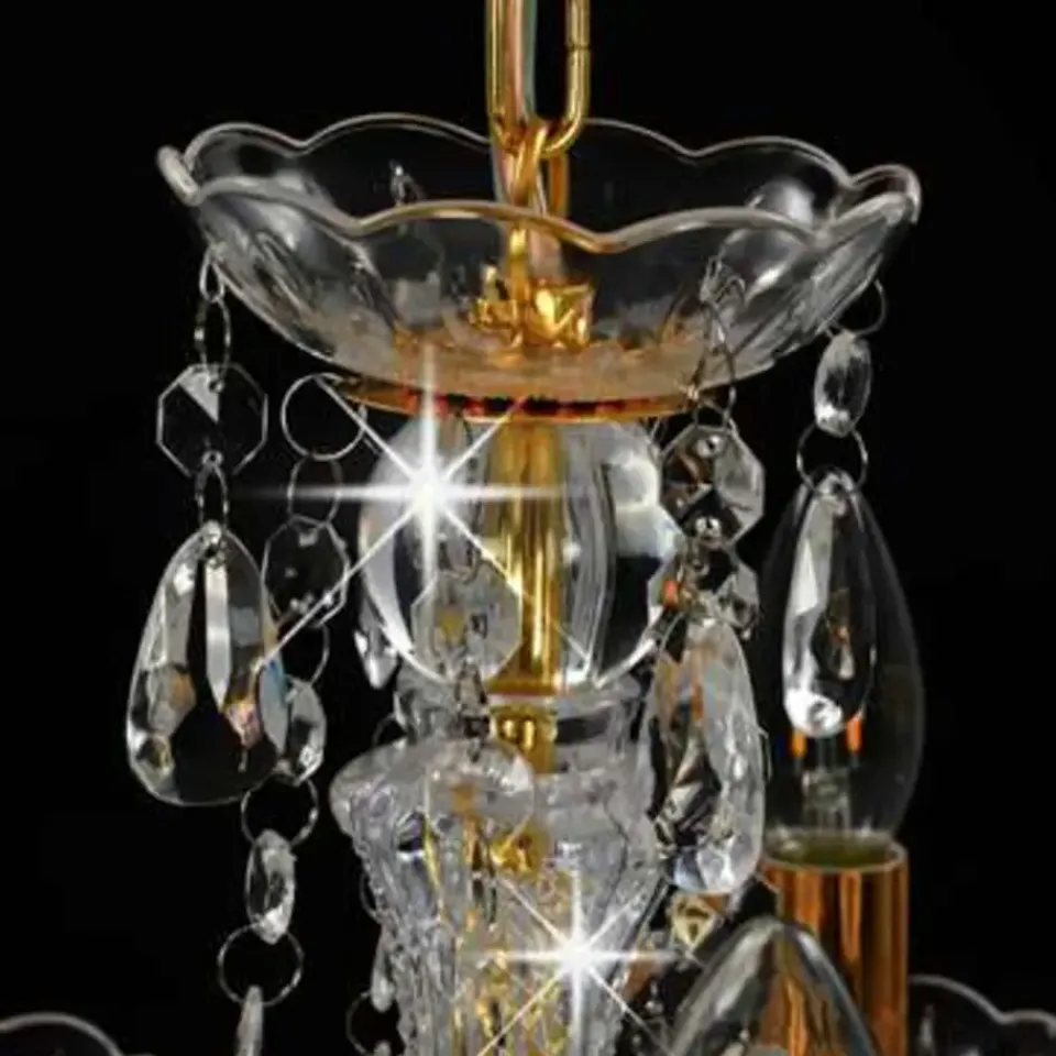 vidaXL - Kroonluchter - Goud - Metaal