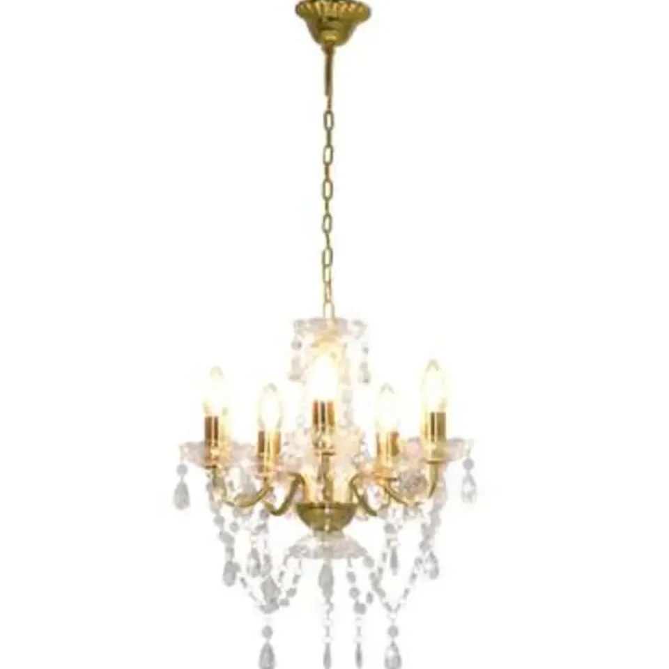 vidaXL - Kroonluchter - Goud - Metaal
