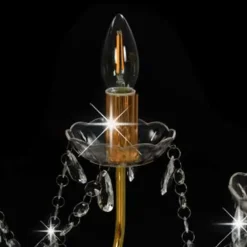 vidaXL - Kroonluchter - Goud - Metaal Outlet